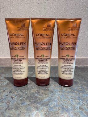 L'Oreal Eversleek Sulfate-Free Conditioner - 3 Pack